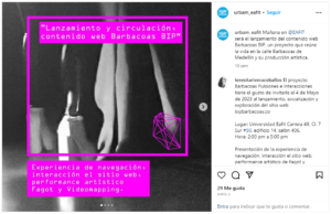Invitacion al evento de lanzamiento del sitio web